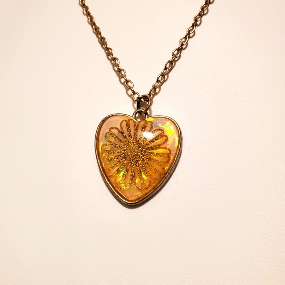 Vintage Heart Necklace